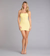 Sophie Open Back Bodycon Mini Dress