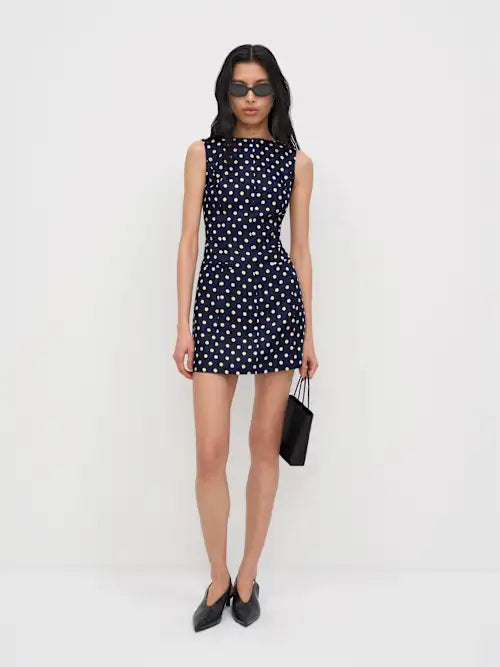 Citron Linen Dress