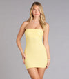 Sophie Open Back Bodycon Mini Dress